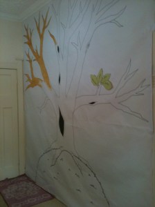 Tree painting