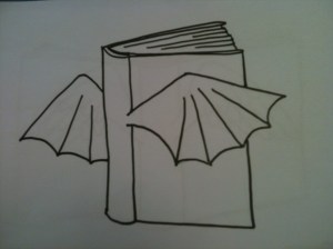 Flying book dragonwing