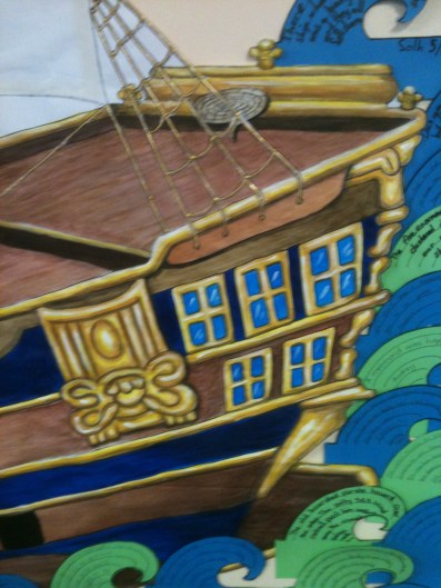 Pirate Ship Close-Up